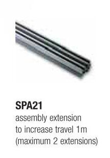 SPA21 - prodloužení dráhy pro SPIDO a SPIDER